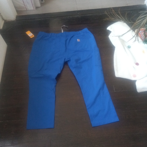 Blue Carhartt Force Rugged Flex 3XL Short Force Modern Fit Cargo Straight Leg - Picture 11 of 11